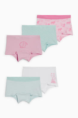 Set van 5 - katje - boxershort