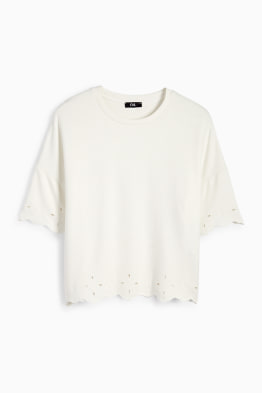 T-shirt - Broderie Anglaise