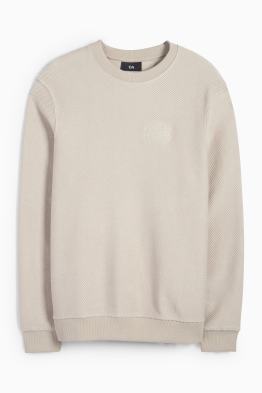 Sweatshirt - strukturiert