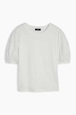 T-shirt - Broderie Anglaise