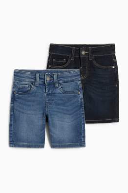 Lot de 2 - shorts en jean