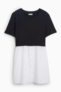 T-shirt de grossesse - look 2-en-1