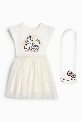 Hello Kitty - Set - Kleid und Tasche - 2 teilig
