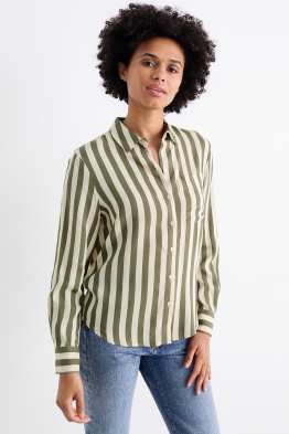Bluse - gestreift
