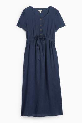 Robe d’allaitement - lin mélangé
