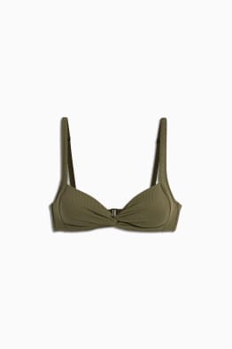 Bikini top with knot detail - LYCRA® XTRA LIFE™- padded