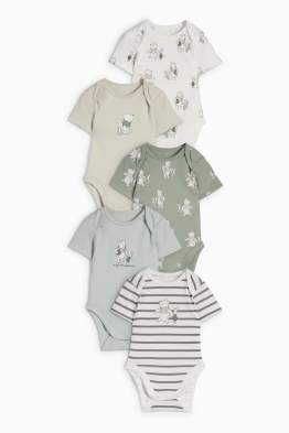 Multipack 5er - Winnie Puuh - Baby-Body