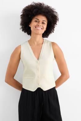 Knitted waistcoat