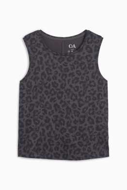 Funktions-Top - Leo-Print