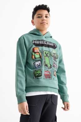 Minecraft - sweat à capuche