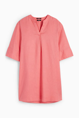 Leinen-Tunika-Kleid