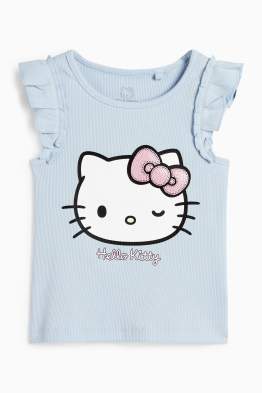 Hello Kitty - top - côtelé