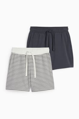 Multipack 2er - Basic-Sweatshorts