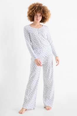 Pyjama - geblümt