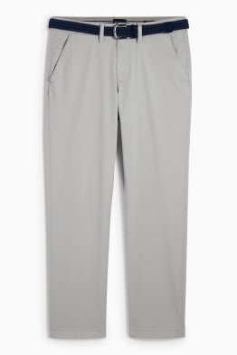 Pantaloni chino con cintura - regular fit