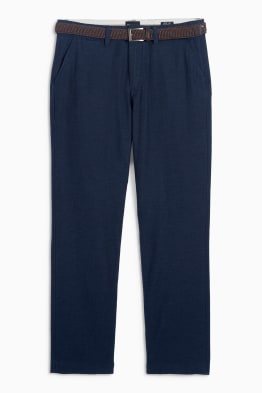 Pantaloni chino con cintura - regular fit