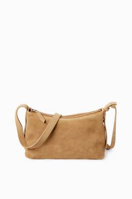 Bolso bandolera de antelina