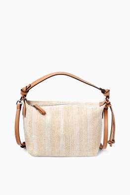 Bolso bandolera con correa extraíble - de rayas