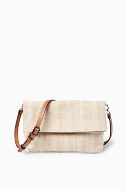 Bolso bandolera con correa extraíble - de rayas
