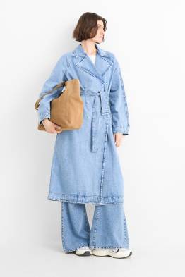 Velká semišová kabelka shopper