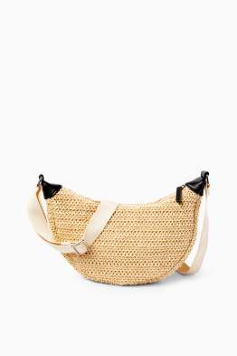 Sac à bandoulière en paille