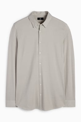 Koszula biznesowa - slim fit - kołnierzyk kent