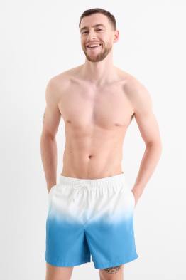 Badeshorts - gemustert