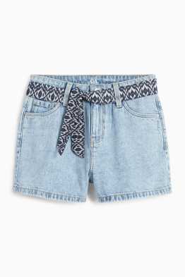 Short en jean
