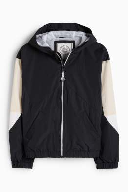 Jacke mit Kapuze - wasserabweisend