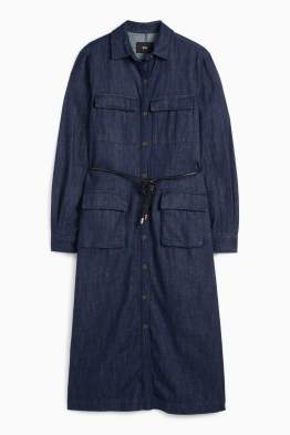 Robe-chemisier en jean