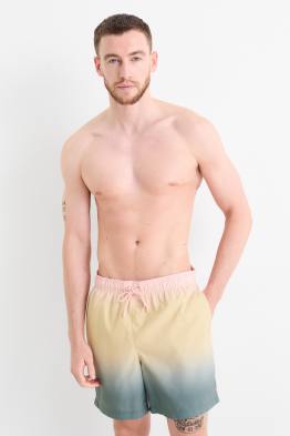 Badeshorts - gemustert