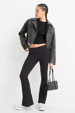 Flared leggings
