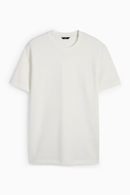 T-shirt - regular fit - textured