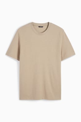 T-shirt - regular fit - textured