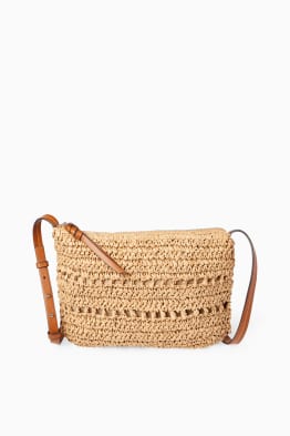 Sac à bandoulière en paille