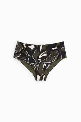 Bikini-Hose - High Waist - LYCRA® XTRA LIFE™ - gemustert