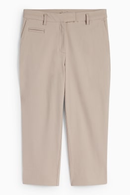 Capri broek - mid waist - slim fit