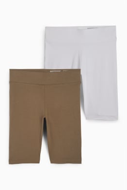 Lot de 2 - shorts cyclistes basiques