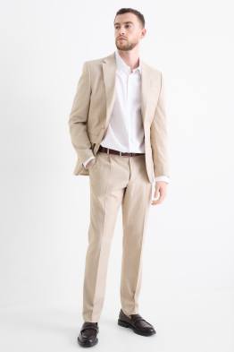 Baukasten-Hose - Slim Fit - Stretch - kariert