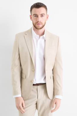 Giacca coordinabile - slim fit - stretch - a quadretti