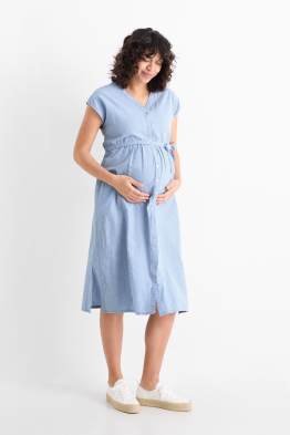 Robe d’allaitement à col V