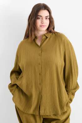 Blusa - tessuto tramato