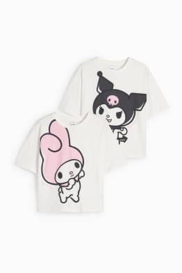Wielopak, 2 szt. - Hello Kitty i Przyjaciele - koszulka z krótkim rękawem