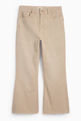 Flared jeans - high waist