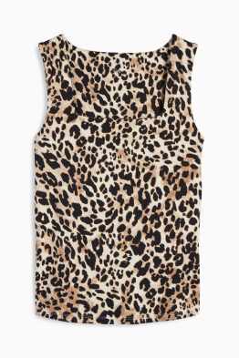 Basic-Top - Leo-Print