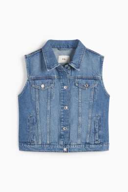 Jeans-Weste