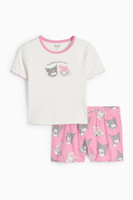 Hello Kitty and Friends - pigiama corto - 2 pezzi - a coste