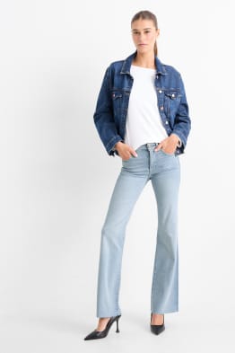 Flared jeans - wysoki stan - LYCRA®