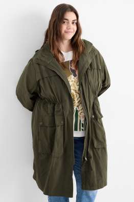 Parka con cappuccio - idrorepellente