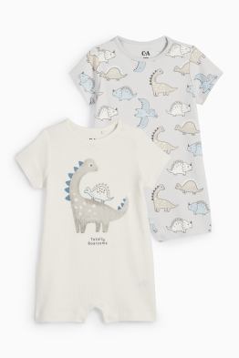 Set van 2 - dino - babypyjama